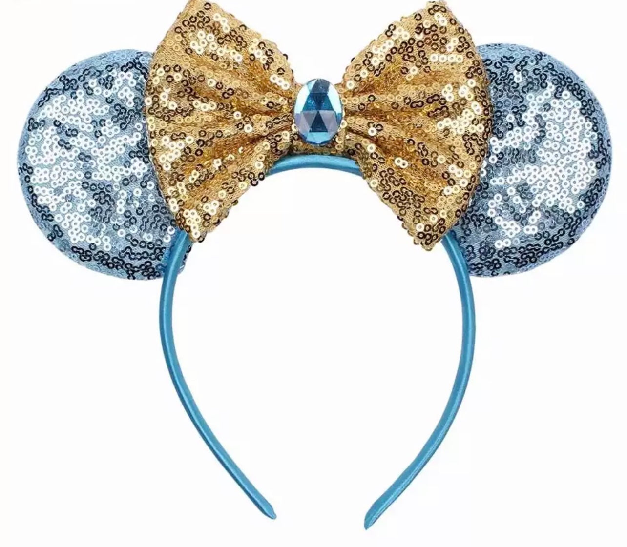 Mouse ears on plastic band