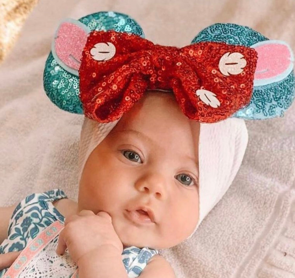 Baby Headband- Mouse Ears