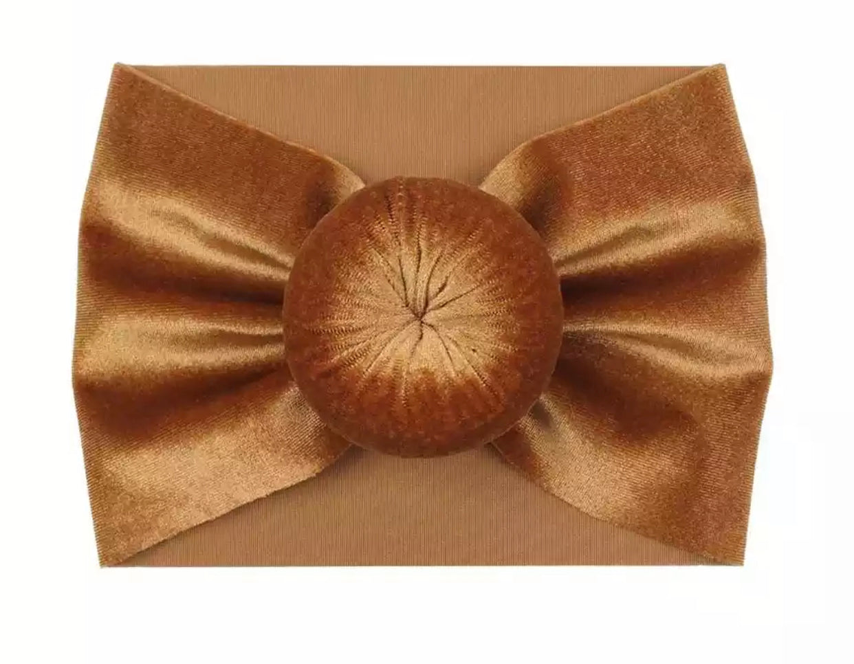 Big 4 inch donut Bow Headwrap-Solids